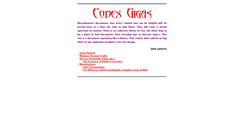Desktop Screenshot of codexgigas.net